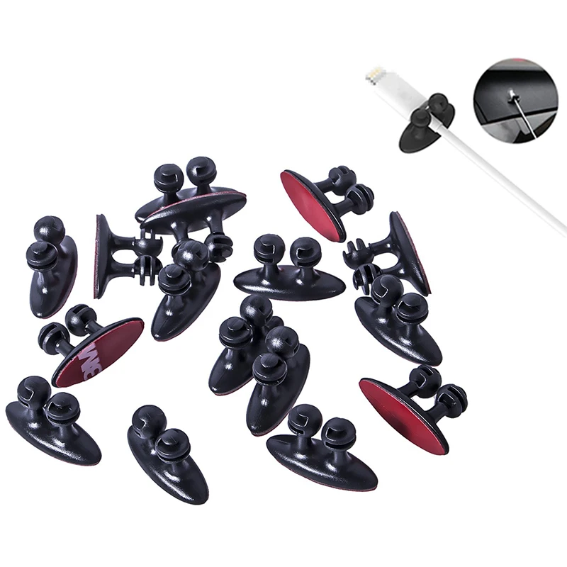 10 шт. автомобильный держатель для проводов и кабелей|cable holder|car wiring cablecable holder clip |