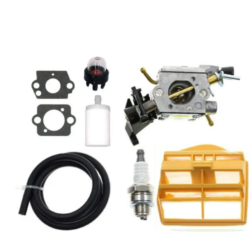 1 Set Replacement High Quality For C1M-EL37B Husqvarna 445 445E 450 Chainsaw Carburetor Kit Accessories