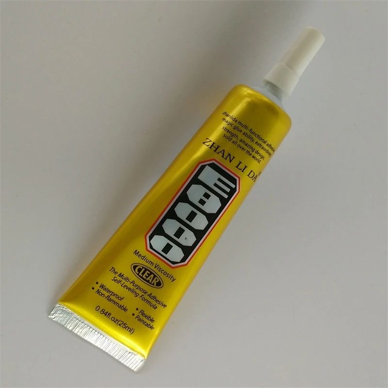 High Quality 25ml E8000 Super Glue For Leather Epoxy Resin Adhesive Diy Jewelry Nail Art Glass
