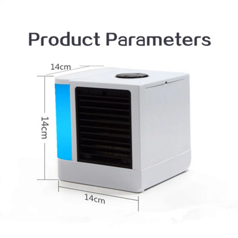 

UKLISS Small Air Conditioning Appliances Mini Fans Air Cooling Fan Summer Portable Strong Wind Air Conditioning