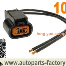 Длинный yue 10 шт. ABS экранированный разъем датчика Pigtail чехол для 4g63 DSM Talon Mitsubishi 8"