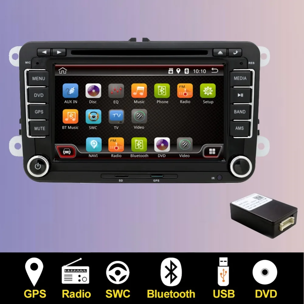 Распродажа! BosionAndroid 2 din мультимедиальный автомобильный DVD плеер GPS навигация для VW