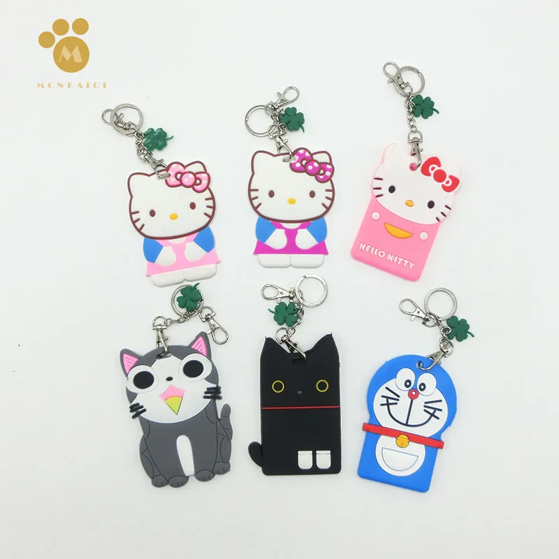 

lovely kids cartoon animal bus card Plush Backpacks toys kitty cat bear owl plush toys children toys gift for kid