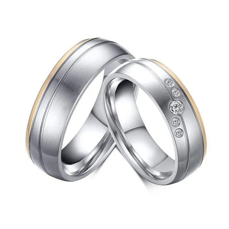 Silver Plated Alliance Ring Quality Stainless Steel For Silver Plated Alliance Ring Quality Stainless Steel For Women Men Aaa Cubic Zirconia Wedding Band