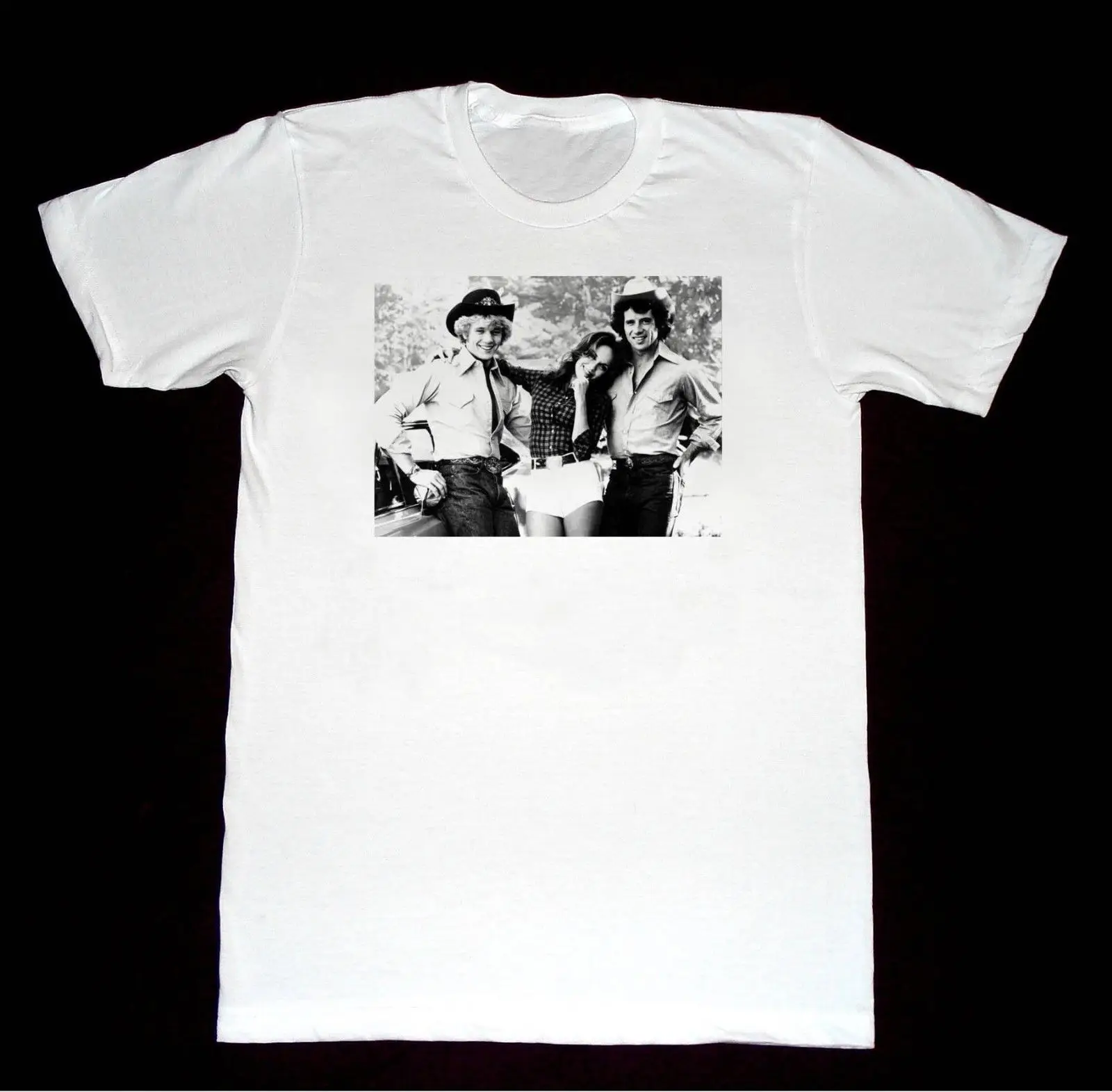 Dukes of Hazzard Promo imagen camiseta mangas niño algodón hombres camiseta top impresión algodón alta calidad camiseta