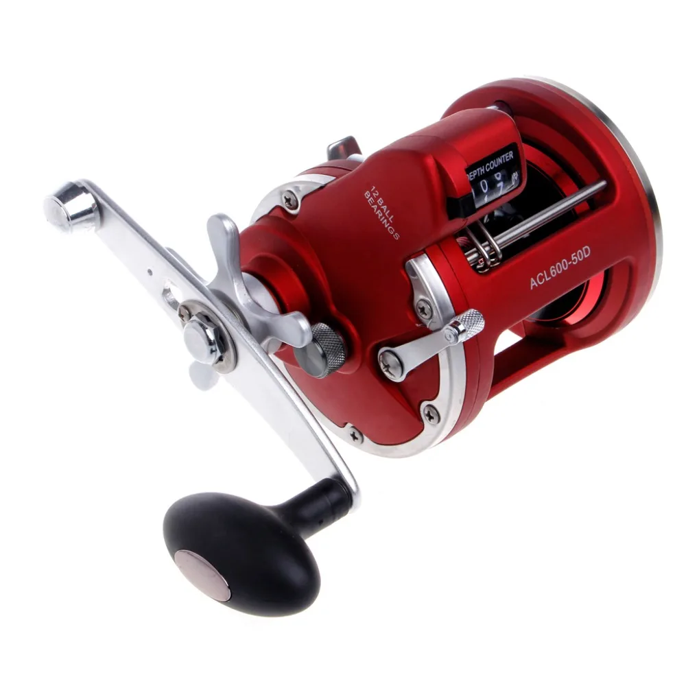 الصيد بكرة خط عجلة مكافحة 12BB محامل Baitcasting الألومنيوم سبائك التصيد الصب طبل الصيد بكرة خط عجلة مكافحة 12BB محامل Baitcasting الألومنيوم سبائك التصيد الصب طبل