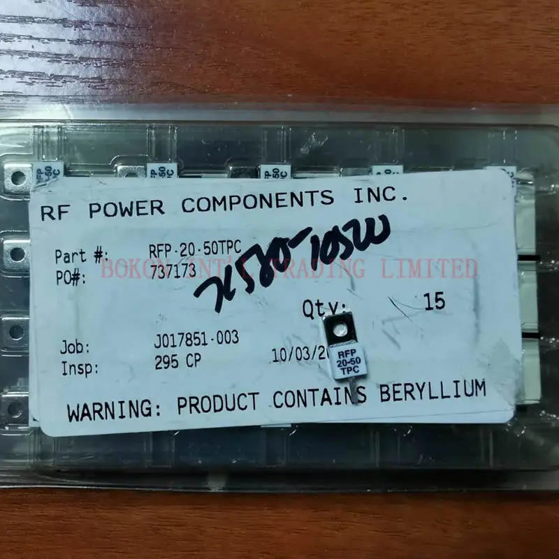RFP-20-50TPC фланцевый концевой 20 Вт 50 Ом DC-3.0GHz 20-50 резистивный RFP 20-50 TPC резистор манекен нагрузки