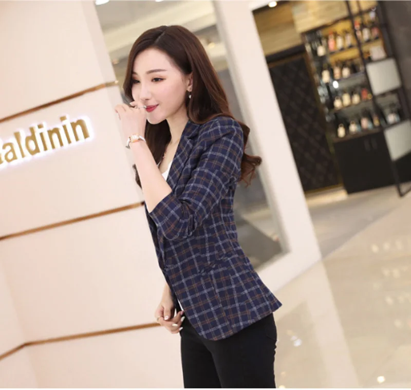 2019 Direct Selling Full Blazer Women Flying Roc New Style Blazer Casual Woman Suit Sleeve Slim Women Office Jacket Clothing