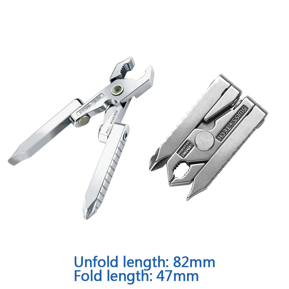 Universal Pliers Hand Tools Multifunctional Pliers Mini Pliers Multifunctional Tools Pocket folding pliers Multi Tool Plier Mini Portable Folding Multi-functional Plier Clamp Keychain Hiking Camping 1PC / 2PCS