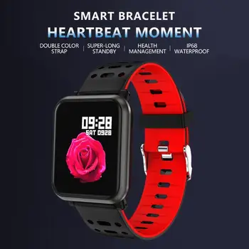 

P11 1.3inch Smart Band Bluetooth Smart Watch IP68 Waterproof Heart Rate Blood Pressure Pedometer Fitness Tracker