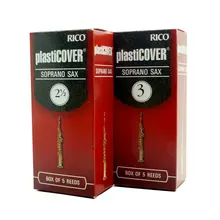 RICO Plasticover сопрано Си-мажор винил водонепроницаемый Sachs reed 2,5#, 3,0# коробка из 5