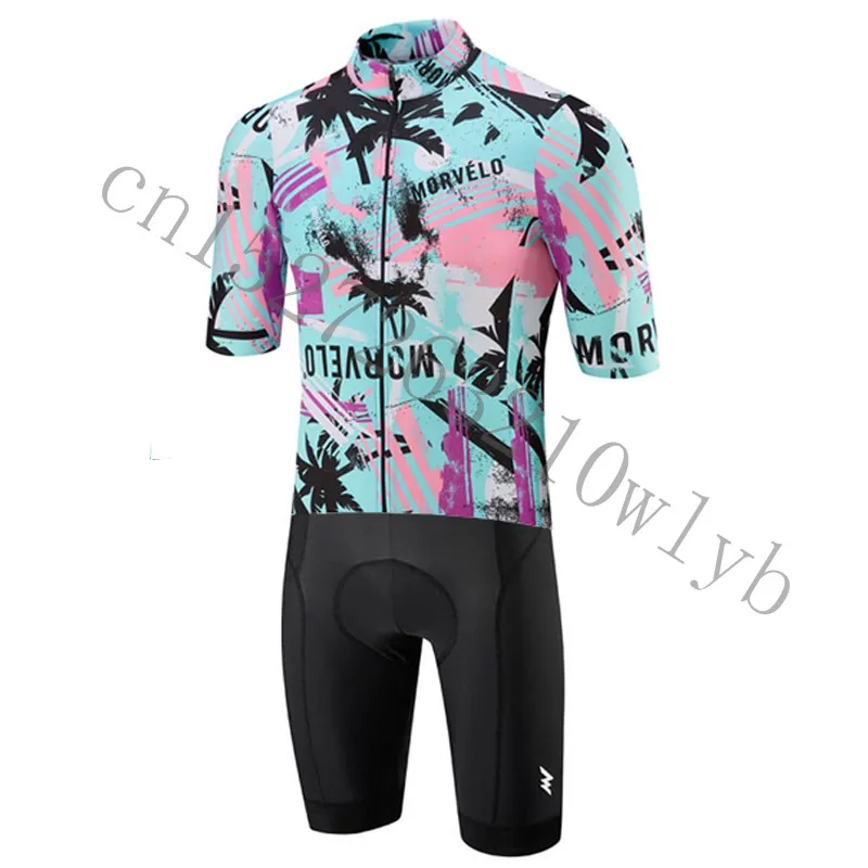 21 стиль Горячая Morvelo ropa ciclismo летняя новая КОМАНДА триатлон, Велоспорт Skinsuit Ciclismo Hombre короткий рукав MTB велосипедная одежда - Цвет: 14