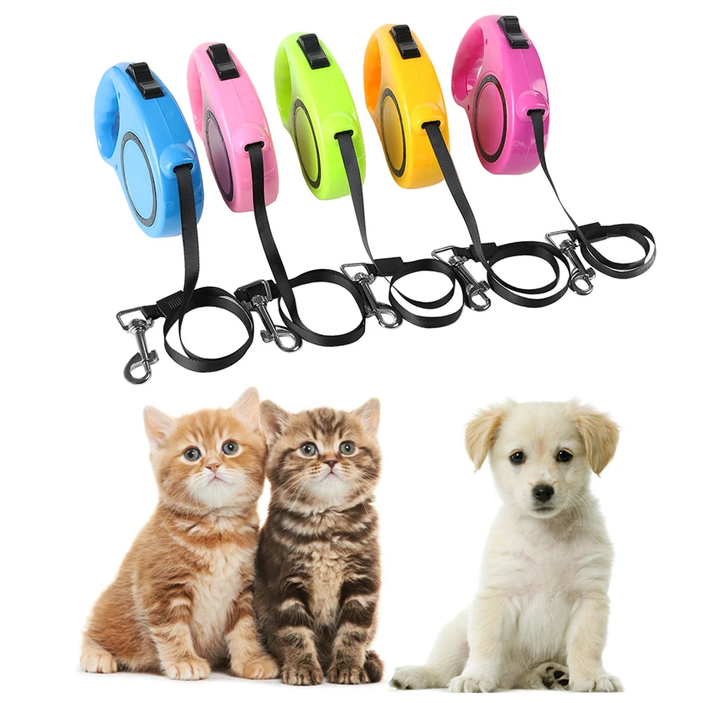 1PC 5M Dogs Leash Automatic Retractable Pet Leash For Big Dogs