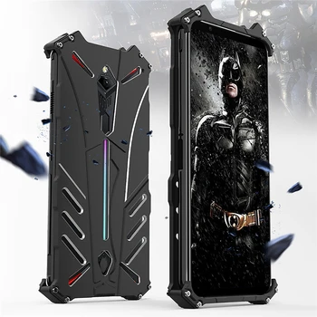 

Mobile Phone Case for ZTE Nubia Red Magic 3 DIABLO ROJO 3 Series Doom Heavy Duty Armor Luxury Aluminum Metal Protect Case