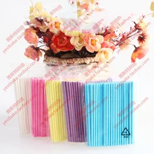 200 шт Твердые ядро бумажные палочки для леденцов 100 мм* 3,5 мм палочка для леденцов шоколадная помадка для конфет торт поп кексы делая прессформы белый