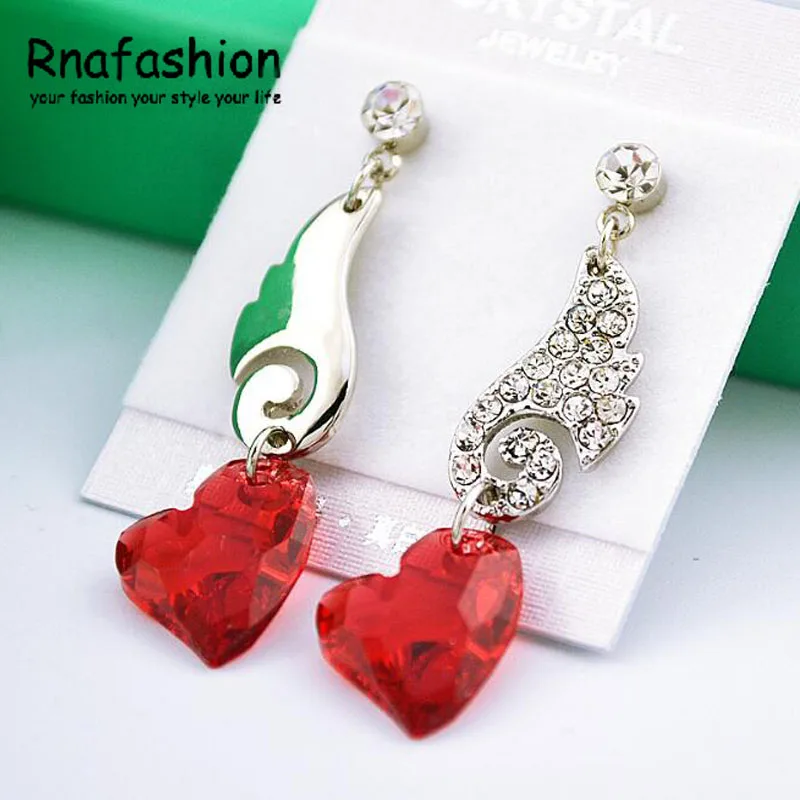 A35 silver + crystal red rock