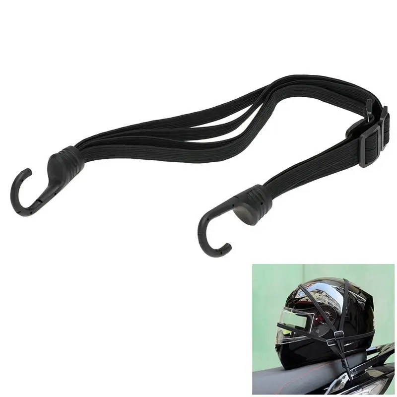 

Strength Retractable Motorcycle Helmet Net String Elastic Tying Up Strap Motorcycle Luggage String Bag Bike Tying Up Hook Strap