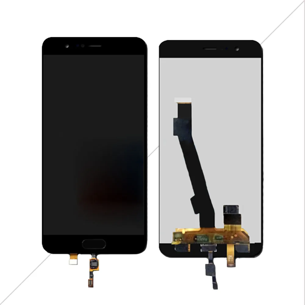 Для Xiaomi Mi Note 3 ЖК-дисплей+ сенсорный экран с отпечатком пальцев FPC дигитайзер экран стеклянная панель для Xiaomi Mi Note 3 lcd