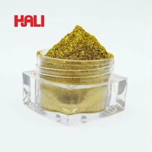 Цветной алюминиевый пигмент, алюминиевые порошки для окрашивания волос, сухой порошок, 1 лот = 20 грамм AL6Y35 мерцающий золотой алюминиевый порошок