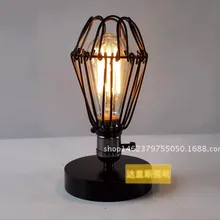 Лофт промышленная винтажная натуральная деревянная основа для настольной лампы simpe современная настольная лампа для чтения для учебы спальни гостиной рабочей комнаты