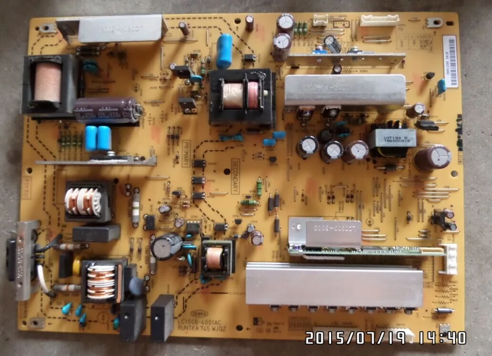 LCD-46LX620A power panel LC1008-4001AC RUNTKA745WJQZ is used LCD-46LX620A power panel LC1008-4001AC RUNTKA745WJQZ is used