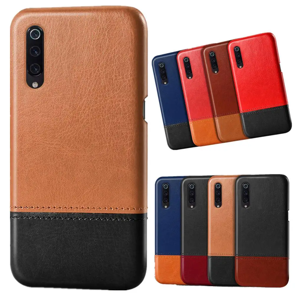 Роскошный деловой чехол для Xiaomi Mi 9 8 se 5X 6X A1 A2 GO Play PU кожа + PC Чехлы Redmi 7 6 5 5A 4X S2 K20 Note