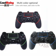 USB проводной контроллер для PS4 Playstation для sony геймпады Джойстик Геймпад Controle несколько вибрации для ПК компьютер