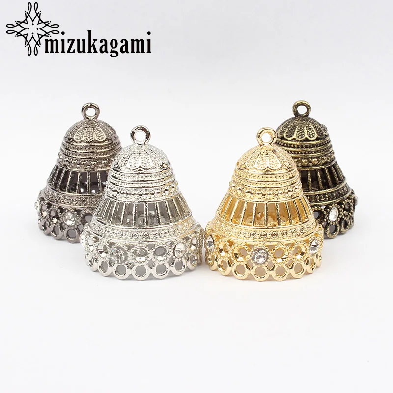 Buy 1pcs 31*27MM Retro Zinc Alloy Round Ancient Bell