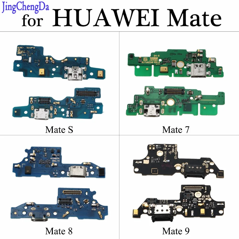 JCD USB зарядное устройство плата гибкий для huawei mate порт разъем зарядная док-станция гибкий кабель для mate S 7 8 9 9 pro 10 Pro запасные части