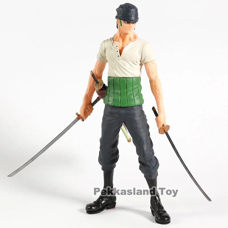 Экшн фигурки из аниме ророноа Зоро ПВХ Фигурки VS Dracule Mihawk подлинные модели