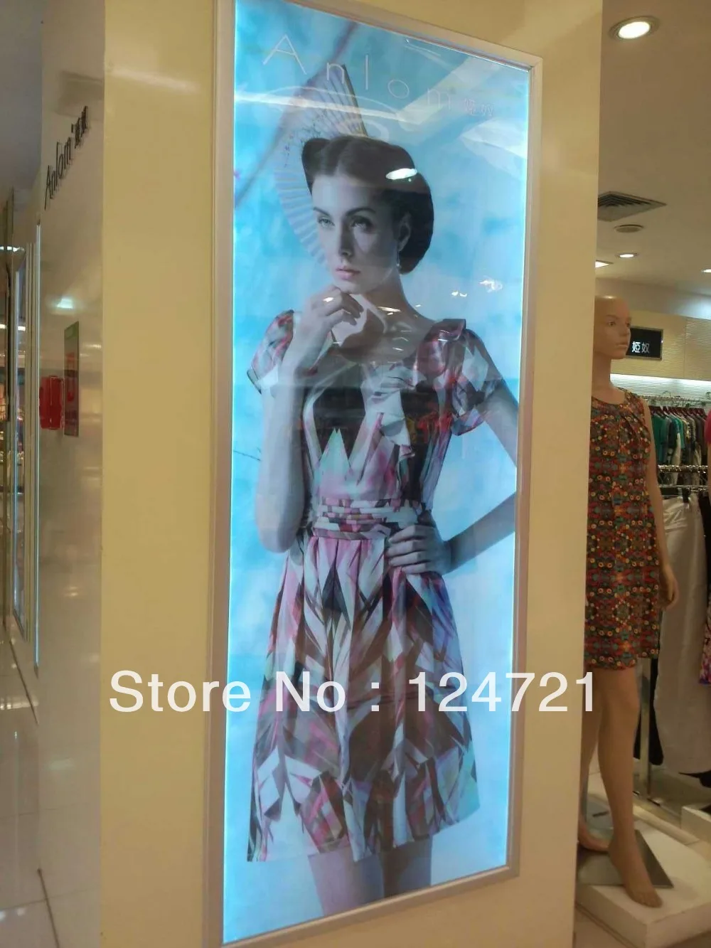 

Single side led display lightbox /slim led lightbox