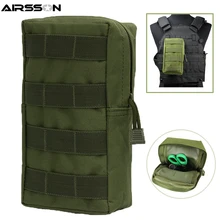 Airsoft Sports Military 600D 21X11.5CM MOLLE Utility Tactical Vest Waist Pouch Bag For Outdoor Hunting Wasit Pack Equipment new tactical military hunting small utility pouch pack army molle cover scheme field sundries bags outdoor sports mess briefcase