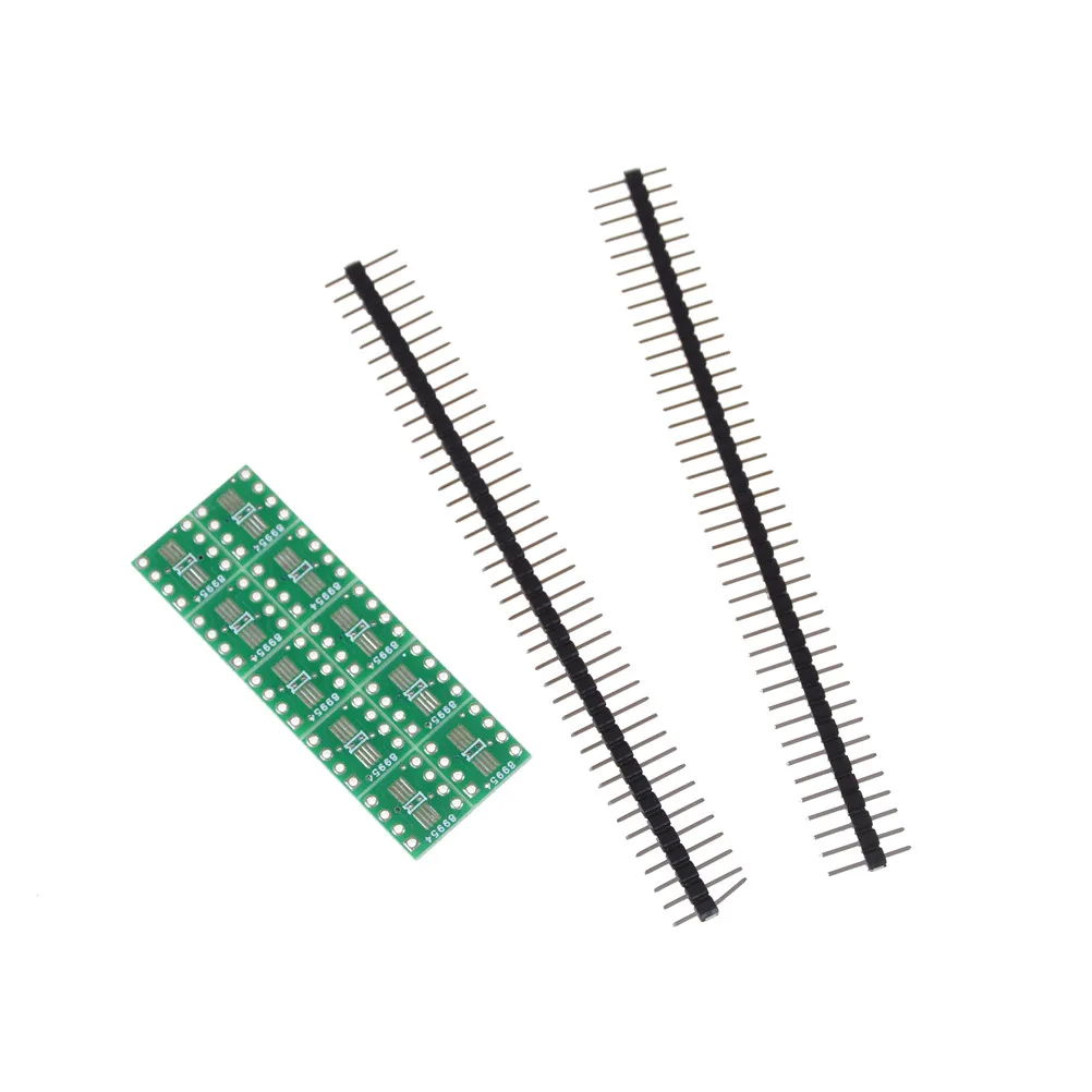 10 шт. двухсторонняя электронная схема TSSOP8 SSOP8 SMD К DIP8 адаптер для DIP + штырьковый