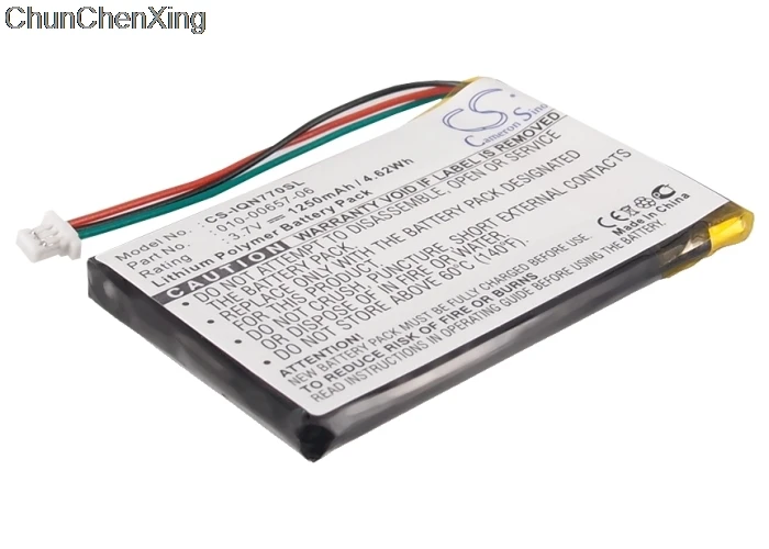 Cameron Sino 1250 мАч аккумулятор 010 00657 06 для Garmin Nuvi 770 770T|Цифровые аккумуляторы| |