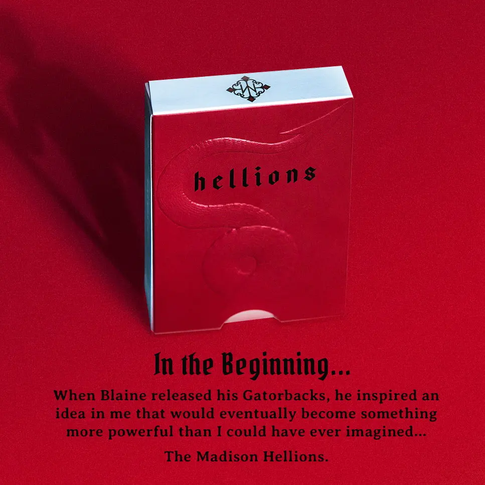 Игральные карты HELLIONS Daniel Madison Ellusionist Deck Редкие невыпущенные Волшебные трюки