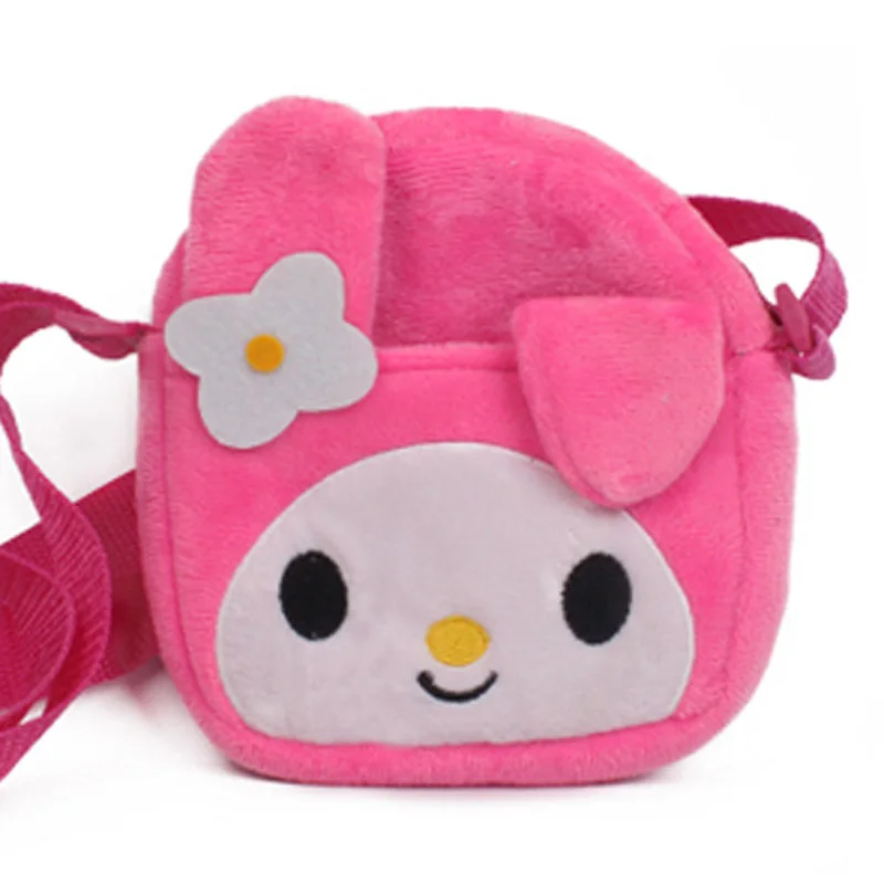 1 шт. мини-рюкзак для мальчиков и девочек с милым рисунком Микки и Минни, плюшевые рюкзаки, маленькая сумка - Цвет: rabbit