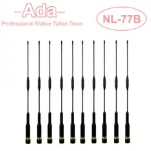 10 X НАГОЯ NL-77B Антенна Dual Band 144/430 MHz 100 Вт PL259 для KENWOOD Автомобильный Радиоприемник Yaesu ICOM J6350AM