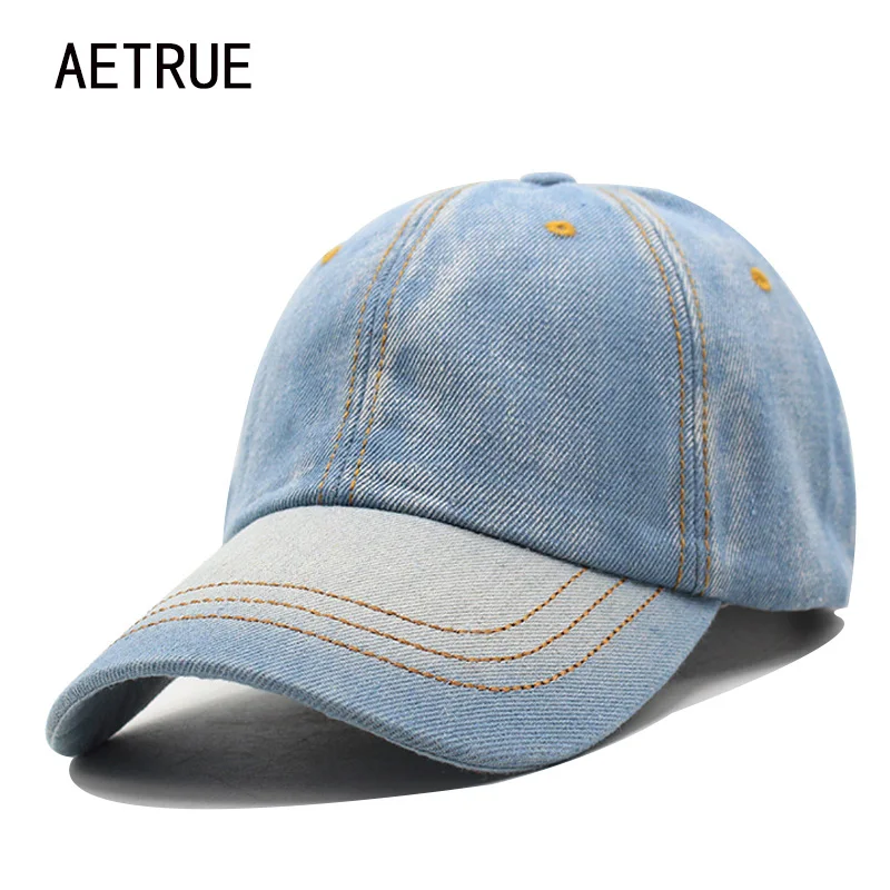 

Baseball Cap Men Women Snapback Caps Brand Homme Hats For Women Falt Bone Jeans Denim Blank Gorras Casquette Plain 2019 Cap Hat