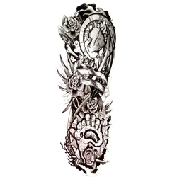 Новая биохимическая рука временная татуировка для тела вспышка тату наклейка хна Татуировка полная рука или нога тату xha Макияж Блеск