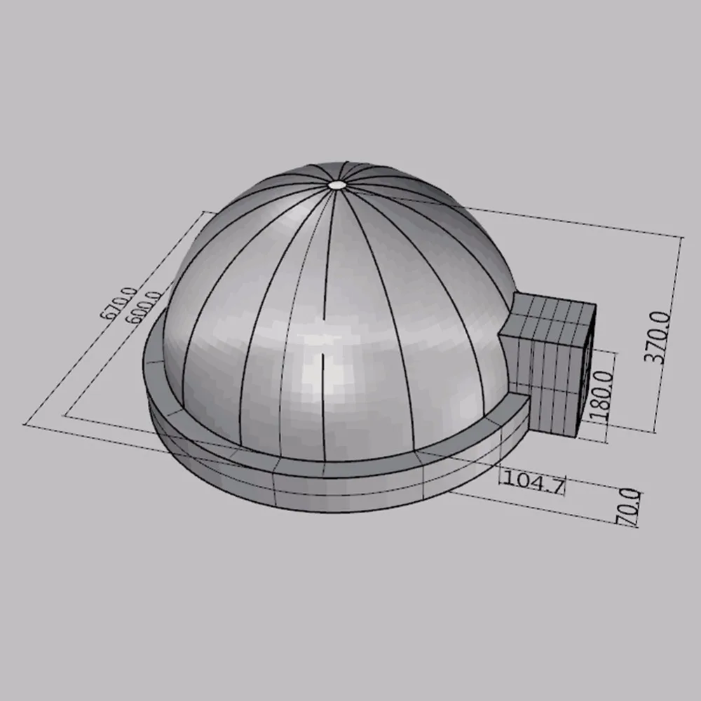 Полная печать надувной планетарий проекционный купол палатка экран с воздуходувкой и напольный коврик для школы Museme обучения