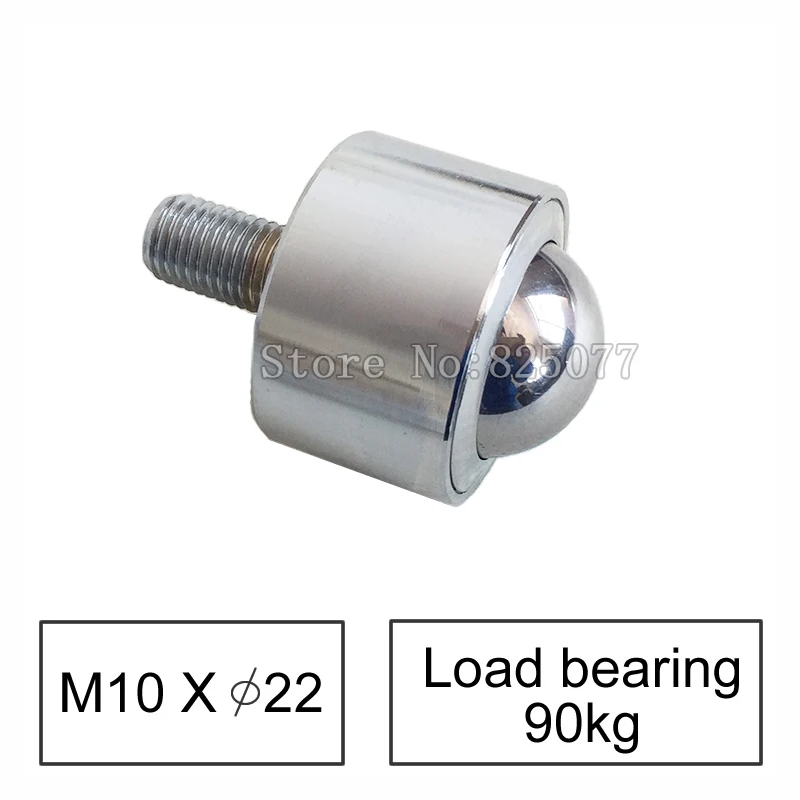 2PCS Precision type universal ball/caster/wheel, load bear 80kg, with