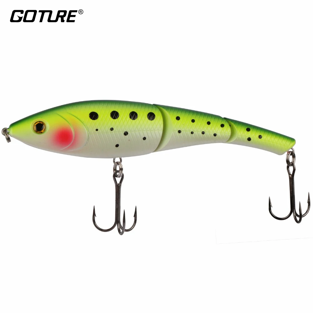 [Cheap,Close Out] Big Fishing Lure Jointed Hard Minnow Wobbler Swimbait