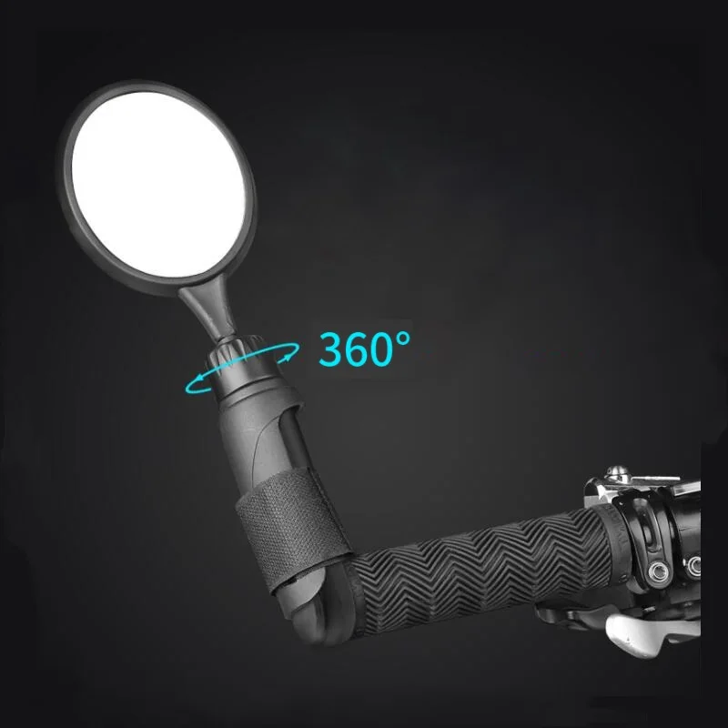 Flexible Bike Mirrors Clear Rear View MTB Road Bicycle Mirror Handlebar