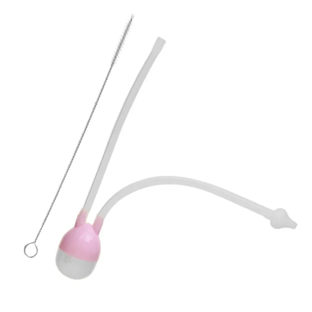 

Newborn Baby Kids Nasal Safety Nose Cleaner Aspirator Infants Nasal Suction Device Flu Protections health care dropshipping