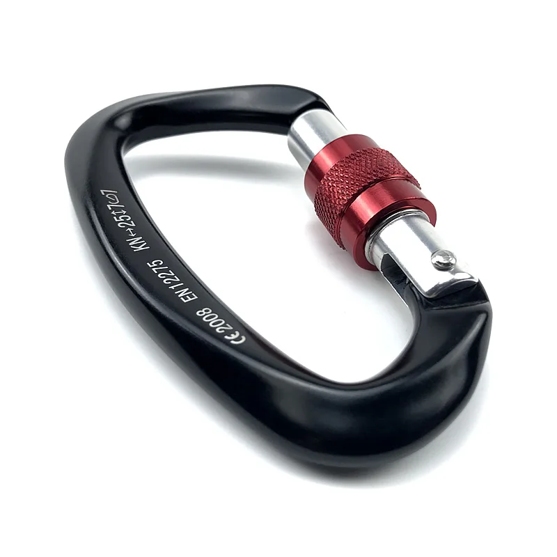 

25KN Professional Carabiner D Shape Security Safety Master Lock Outdoor