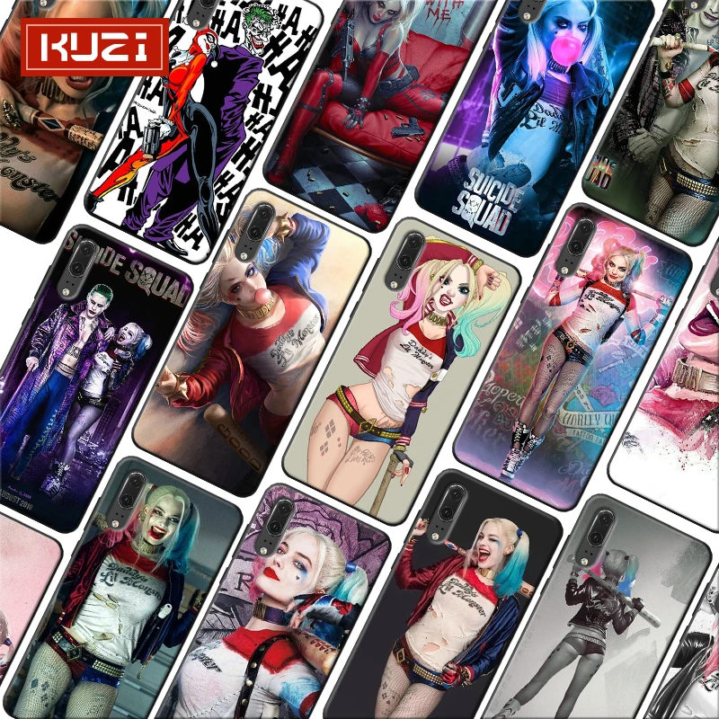Мягкий силиконовый чехол для телефона huawei honor 20 lite 8x 9x pro 10 v30 Harley Quinn отряд