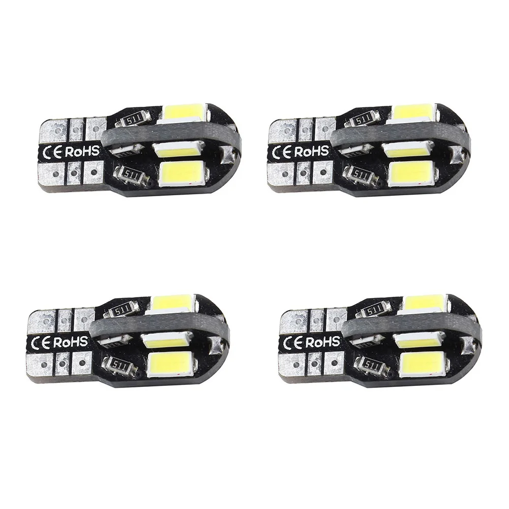 4 шт./лот Canbus T10 8smd 5630 5730 СВЕТОДИОДНЫЙ Свет автомобиля W5W 194 SMD светодиодный шарик