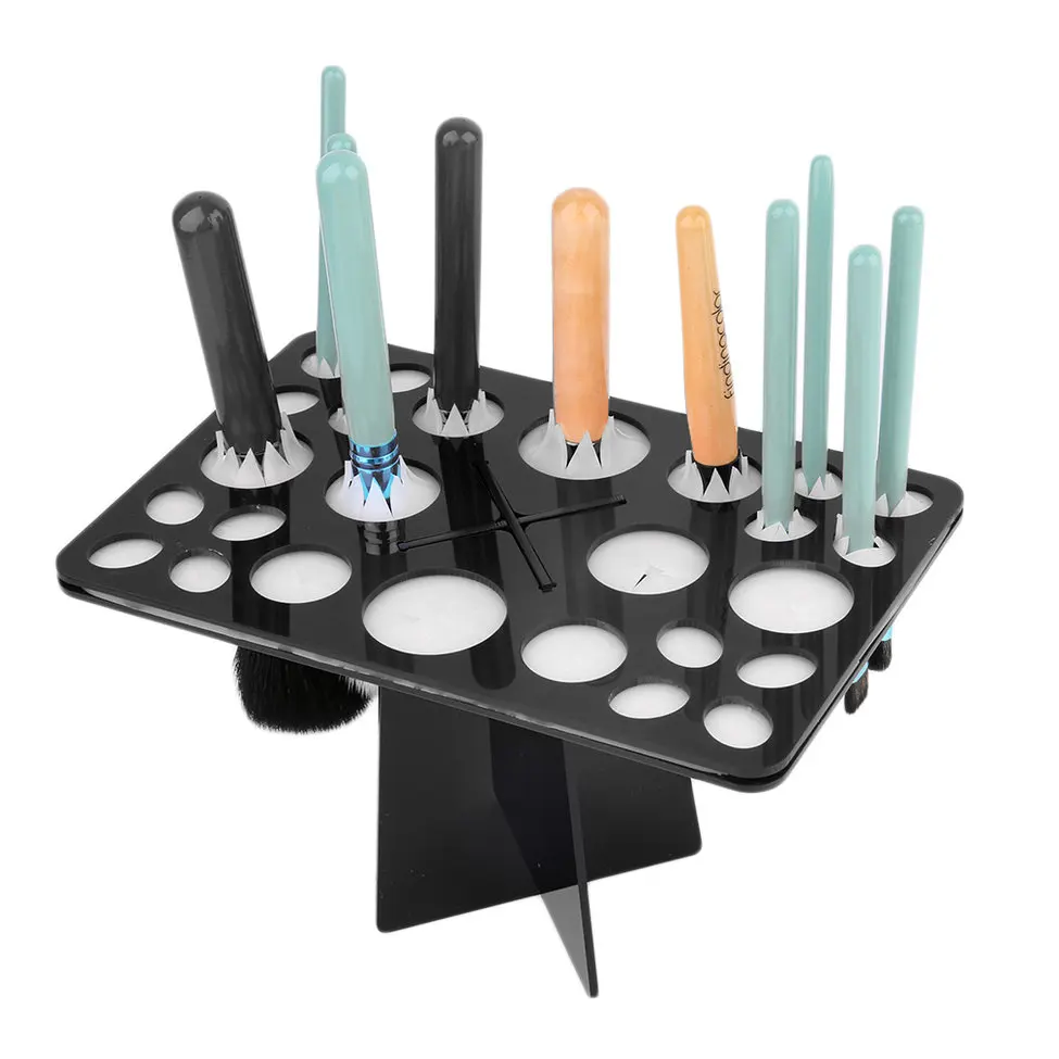 

10CS Makeup brush drying rack dry brush holder convenient and practical to dry brush artifact Cosmetics Make Up Tools