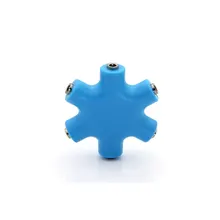 Hot Useful 3.5mm Headphone Splitter Earphone Audio Splitter 1 Male to 2 3 4 5 Female Cable Accessory New