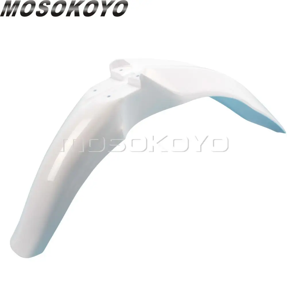 Красное переднее крыло для мотокросса для Honda CRF250R CRF450R CRF 250R 450R 2009-2013 переднее крыло - Цвет: White